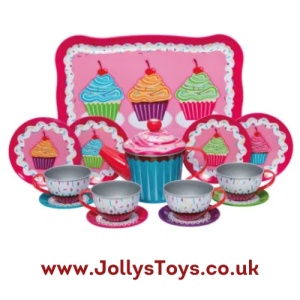 Cup Cake Tin Tea Set